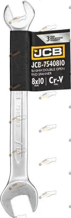 Ключ рожковый JCB 8 мм x 10 мм (СТ-00163242)
