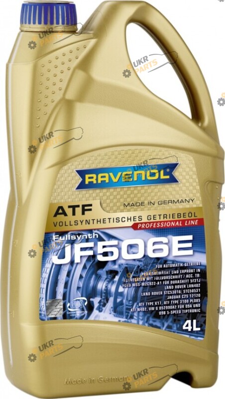 Масло трансмиссионное Ravenol ATF JF506E 4 л (4014835743694)