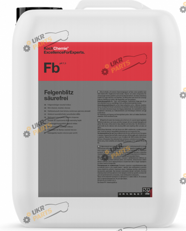 Очиститель для колесных дисков Koch Chemie Felgenblitz 11 л (218011)