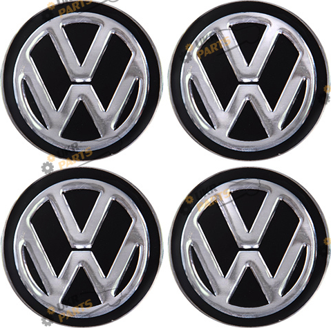 Эмблема на колпак SJS Ø 90мм (4 шт.) Volkswagen (44004)