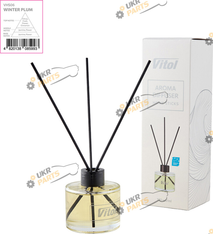 Аромадифузор Vitol Home Sticks 130 мл | Свежесть (VHS06)