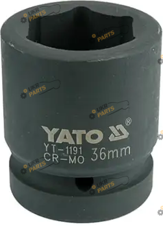 Головка ударная Yato квадрат 1