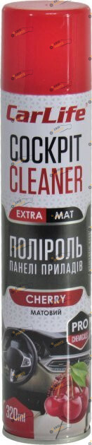 Полироль для торпеды Carlife Cockpit Cleaner EXTRA MAT 0.32 л (CF349)