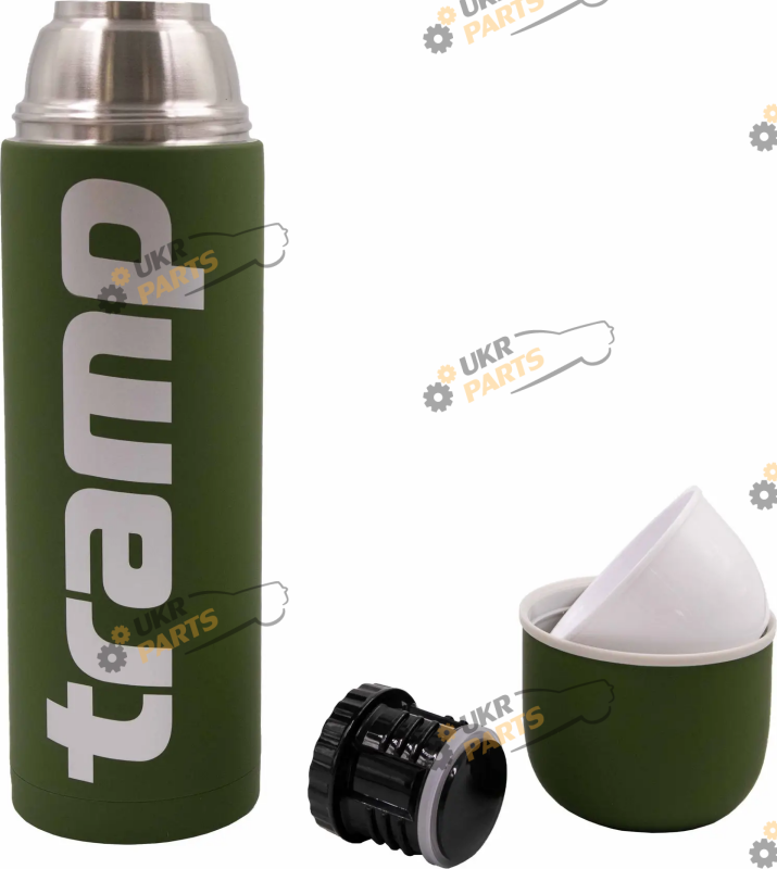 Термос Tramp 1,2 л Термос Soft Touch 1,2 л оливковий (UTRC-110-khaki)