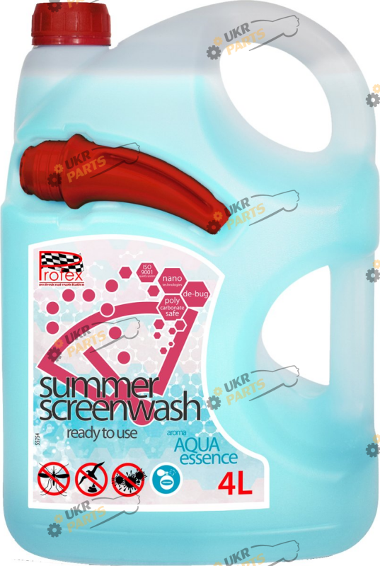 Жидкость омывателя готовая летняя Profex AQUA essence 4 л (PR73321FX)