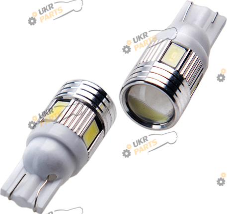 LED лампа Pulso 6SMD-5630 лiнза 0176/10217 T10 (T-10-5630-6)