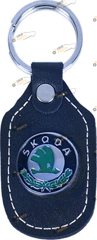 Брелок для авто Vitol SKODA кож.зам (28816)