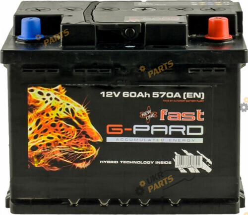 Автомобильный аккумулятор G-Pard Fast Euro 60 Ач (TRC060-F00)