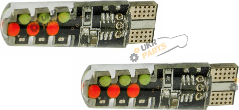 LED лампа Cyclone RGB COB-12 12V с пультом T10 2 Вт (T10-086 RGB COB-12 12V)