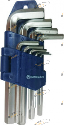 Г-образный ключ TORX Стандарт 1,5-10мм 9 шт (HKS0901)