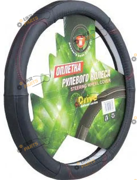 Чехол на руль inDrive XL (41-43 см) черный (IDL-27007 XL)