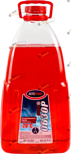 Жидкость омывателя готовая зимняя AutoTrade Obzor Auto Вишня -20 °C 5 л (СТ-00118791)