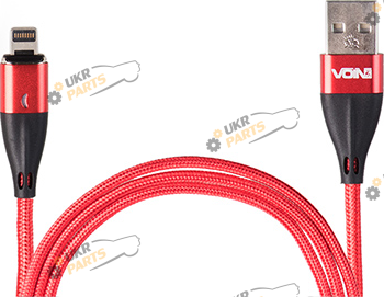 Кабель Voin Lightning 3 А (VL-6102L RD)