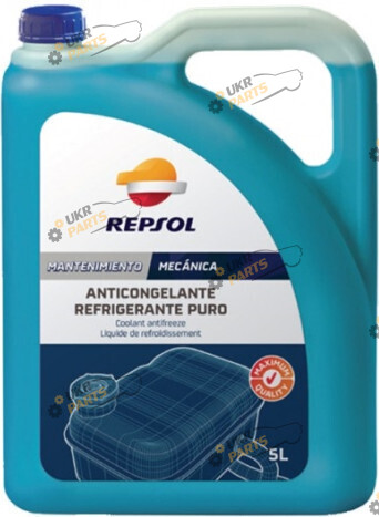 Антифриз Repsol ANTICONGELANTE REFRIGERANTE ORGANICO PURO 50% G12+ сиреневый 5 л (RP703W39)