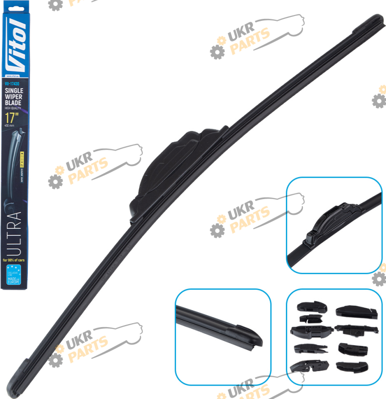 Дворник Vitol ULTRA 17