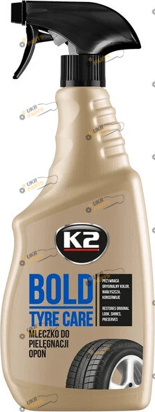 Очиститель для восстановления шин K2 Bold 0.7 л (EK1572)