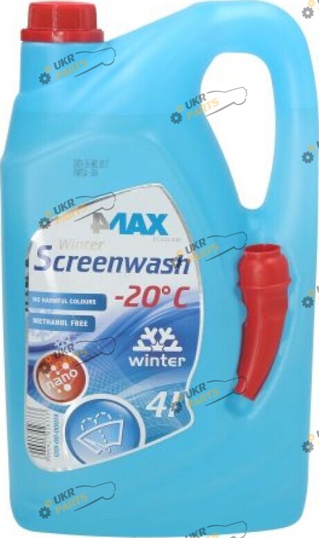 Жидкость омывателя готовая зимняя 4Max -20 °C 4 л (1201000007A)