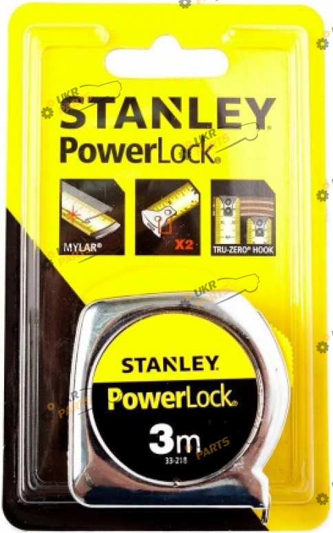 Рулетка Stanley Powerlock, металлический корпус 3м (0-33-218)