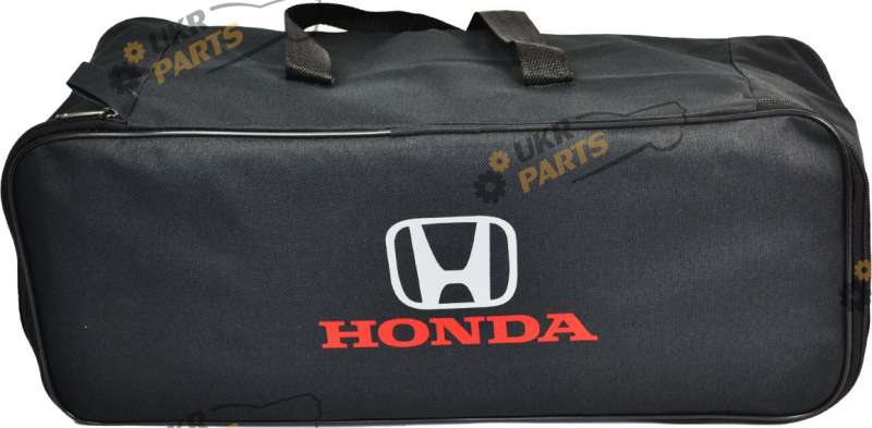 Сумка органайзер Poputchik Honda чорна 1 відділ розмір 45,5 х 18 х 18,5 см 16 л (03-116-1Д)