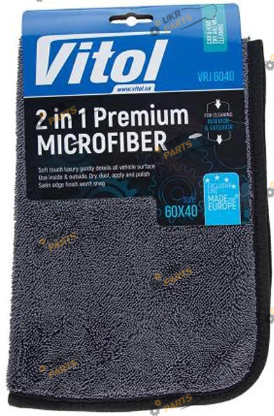 Микрофибровая салфетка универсальная Vitol VRJ 6040 (VRJ 6040)