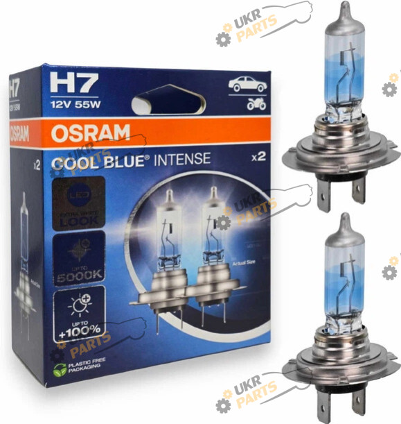 Галогеновая лампа Osram H7 2 шт (64210 CBN-2HB)
