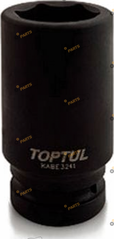 Головка ударная удлиненная Toptul квадрат 1