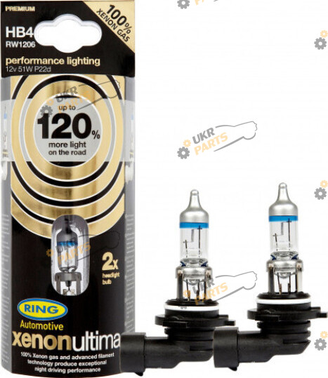 Галогеновая лампа Ring Xenon Ultima HB4 2 шт (RW1206)