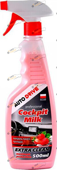 Полироль для пластика Auto Drive Cockpit Milk 0.5 л (AD0070)