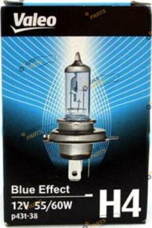 Галогеновая лампа Valeo BLUE EFFECT H4 1 шт (032513)