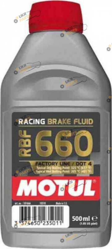 Тормозная жидкость Motul DOT 4 RBF 660 Factory Line 0.5 л (101666)