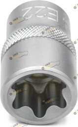 Головка Torx E RED STRIPE зовнішній торкс, L38MM (5763012222)