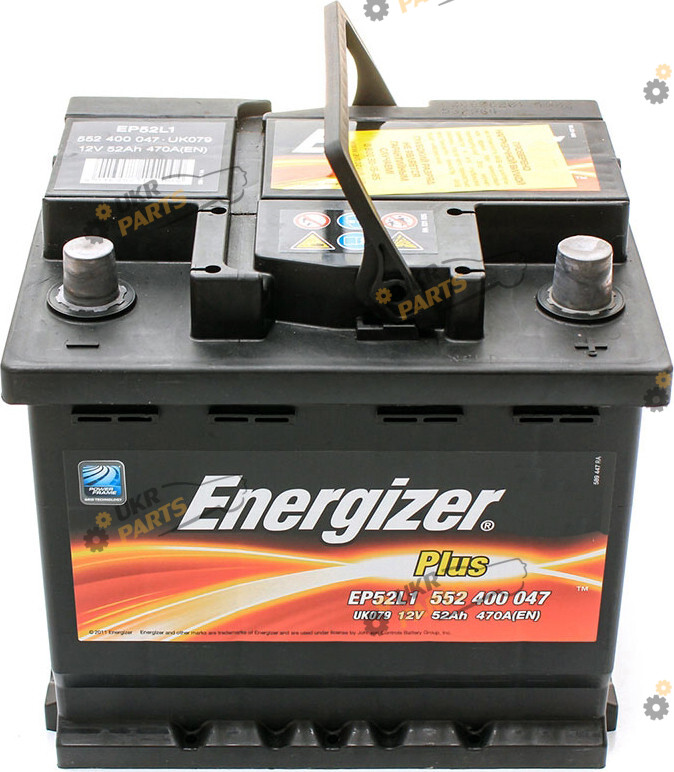 Автомобильный аккумулятор Energizer Plus 52 Ач (552 400 047)