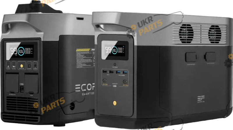 Комплект (зарядная станция+генератор) EcoFlow DELTA Max(2000) + Smart Generator 2016 Вт/ч (BundleDM2000+Generator)