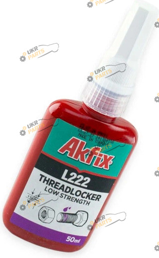 Фиксатор резьбы Akfix L222 50 мл красный (L222)