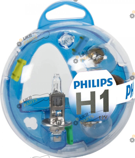 Галогеновая лампа Philips H1 5 шт (55717EBKM)