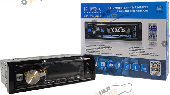 Бездисковая автомагнитола NEO UTN 101BT (UTN-101BT)