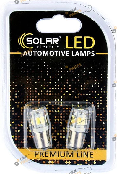 LED лампа SOLAR T8.5 BA9s 12V 9SMD 5730 white BA9s (SL1335)