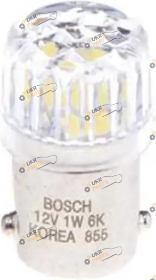 Лампочка Bosch T4W 12V BA9s 1W (1987301513)