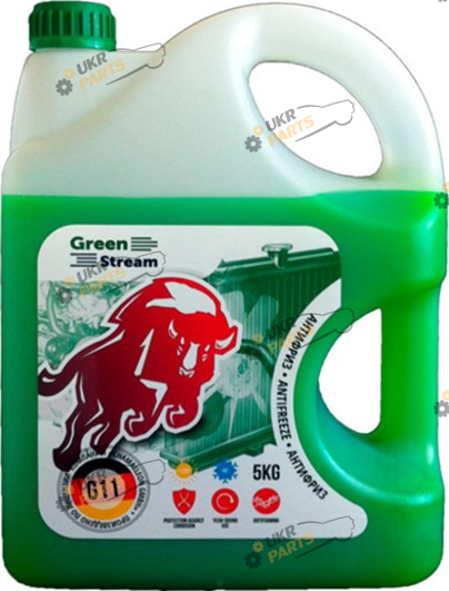 Антифриз GreenStream G11 зелёный 5 л (41315)
