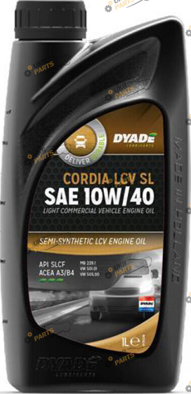 Моторное масло Dyade Cordia LCV SL 10W-40 1 л (565097)