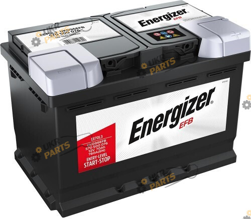 Автомобильный аккумулятор Energizer EFB 70 Ач (570 500 076)