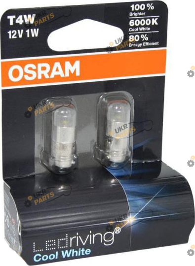 LED лампа Osram T4W 1 Вт (OS 3850 CW_02B)