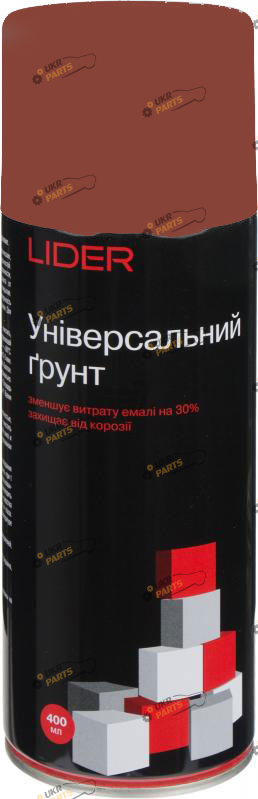 Грунтовка LIDER красный 400 мл (Грунт красный -400)