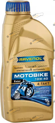 Моторное масло Ravenol Motobike Ester 10W-40 1 л (1172112-001)