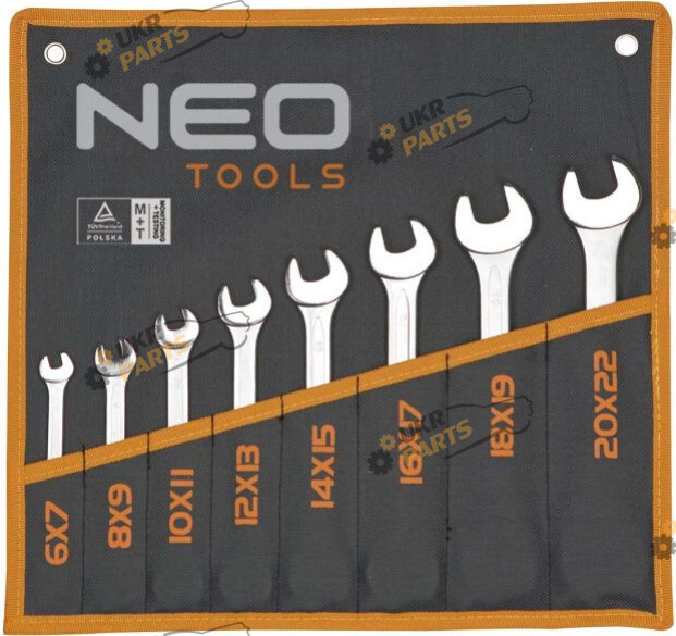 Набор рожковых ключей NEO TOOLS 8 од. (09-851)