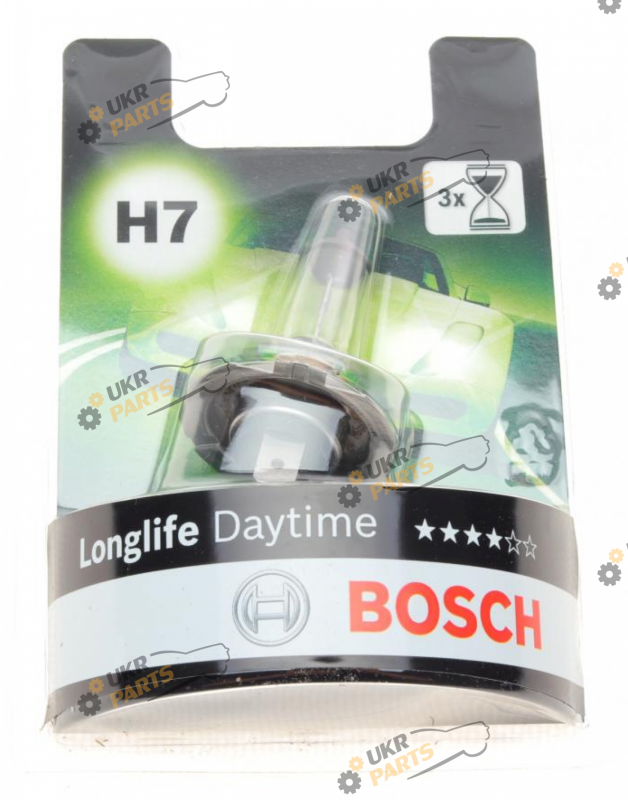 Галогеновая лампа Bosch PX26d Longlife Daytime H7 1 шт (1 987 301 057)
