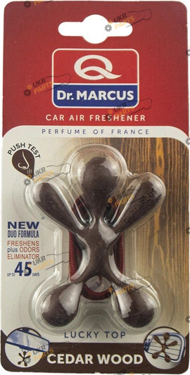 Ароматизатор DrMarkus Lucky Top | Cedar Wood (Ароматизатор сухий Dr.MARCUS Lucky Top Cedar Wood)
