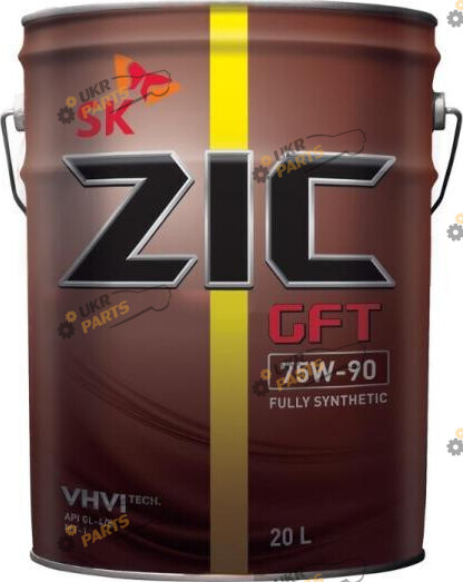 Масло трансмиссионное ZIC GFT 75W-90 20 л (192629)