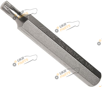 Бита JTC 10мм L-75мм SPLINE M6 удлиненная (1367506 JTC)