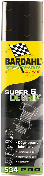 Жидкий ключ Bardahl SUPER 6 DEGRIP 0.6 л (5342)